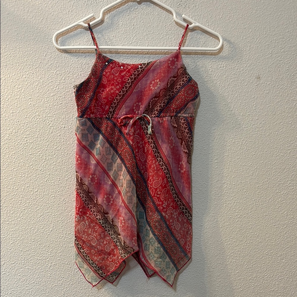 Limited Too Red and Pink Top